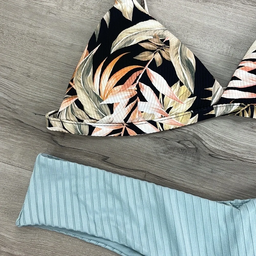 ☀️RIP CURL☀️ HAVANA TRI TOP PREMIUM SURF SKIMPY HIPSTER BIKINI SET